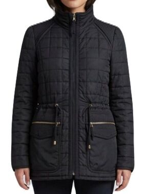 Aritzia Wilfred Black Marquis Quilted Jacket Size 0